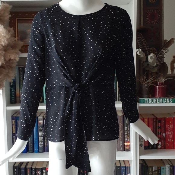 Nwt Max polka dots blouse P1484 - Picture 1 of 8